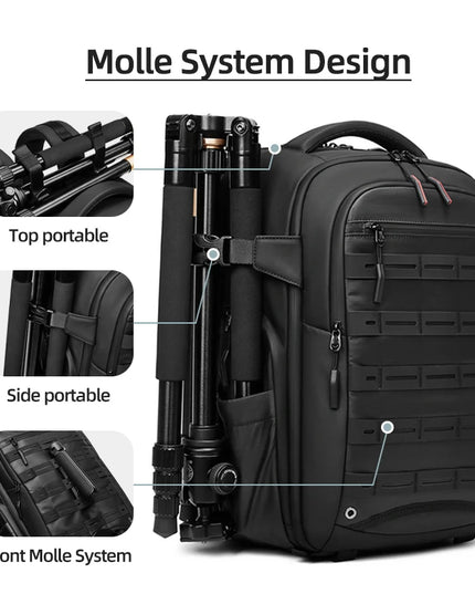 Kamera-Rucksack 16 Zoll fuer DSLR und Laptop