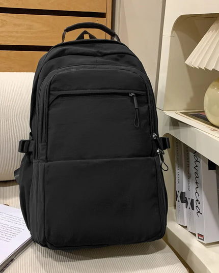 Pastellfarbener Uni-Rucksack Damen