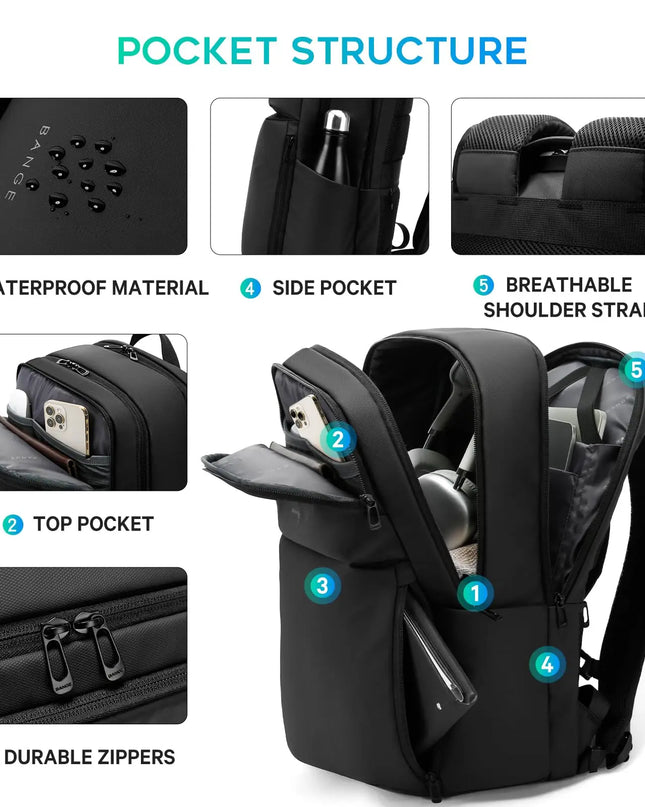 Simple Design Rucksack Herren 16 Zoll