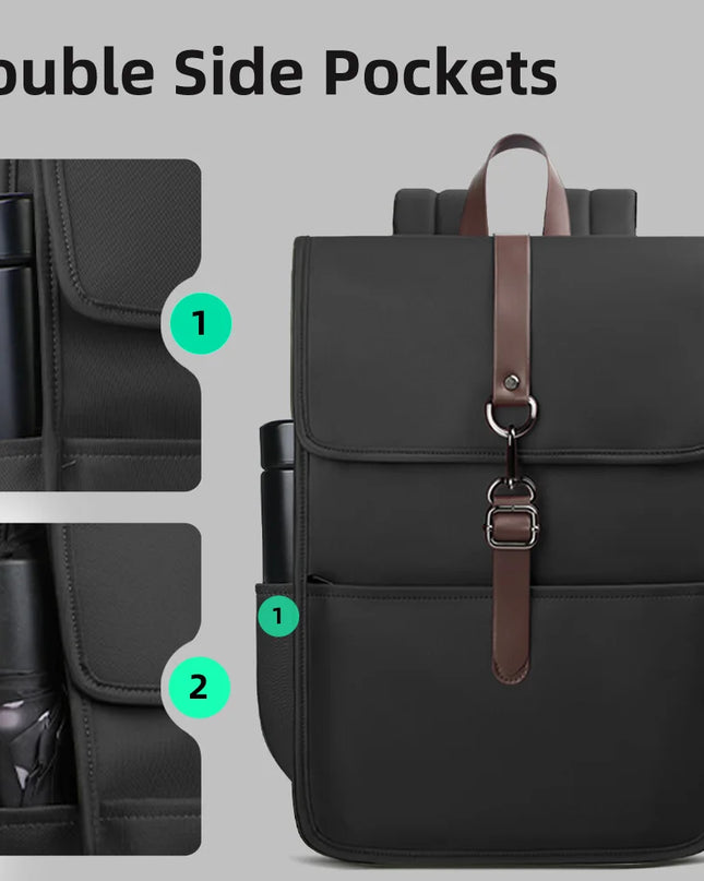 HK Business-Rucksack 15 Zoll PU schwarz