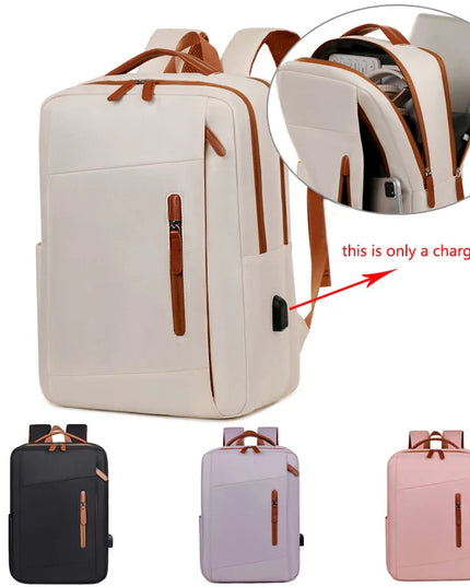 Eleganter Rucksack Damen mit USB-Port