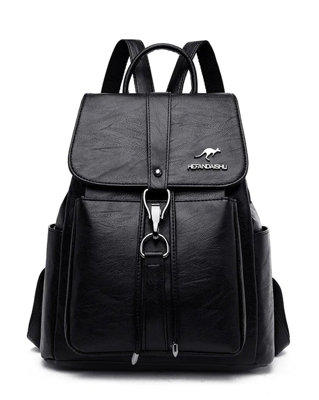 Eleganter Damen-Rucksack Muster mit Quaste