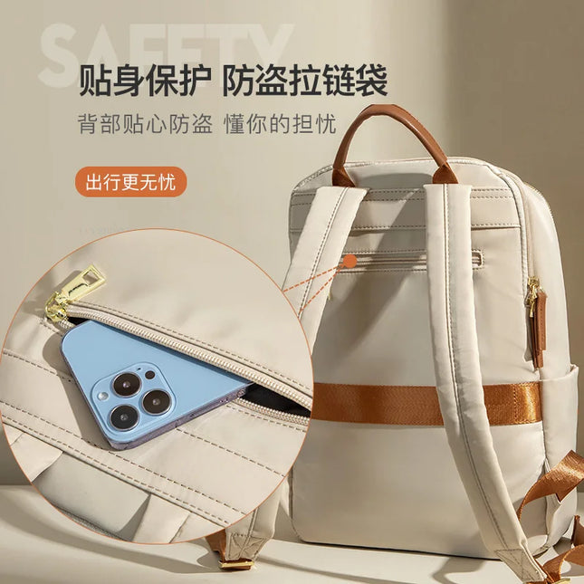 Kleiner eleganter Damen-Rucksack 15 Zoll