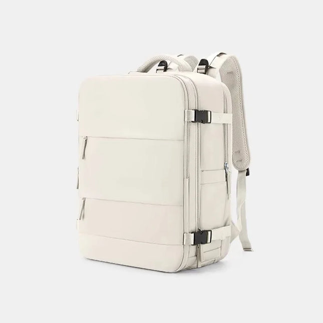 Damen Reise-Rucksack lila mit Schuhfach