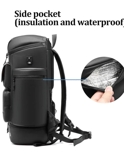 50L Rucksack 16 Zoll mit Schuhfach