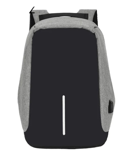 Zweifarbiger Anti-Diebstahl Rucksack USB