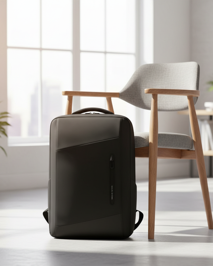 laptop rucksack premium design schwarz - lifestyle