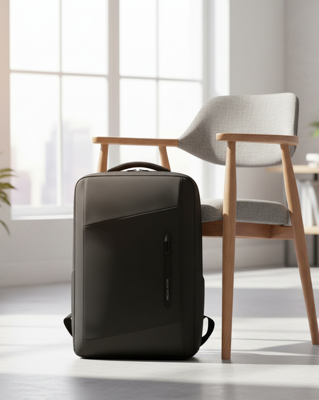 laptop rucksack premium design schwarz - lifestyle