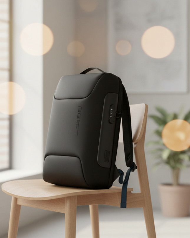 laptop rucksack 15 zoll zahlenschloss wasserdicht - lifestyle