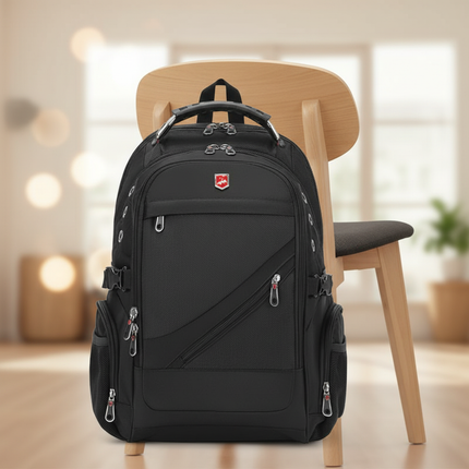 laptop rucksack 17 zoll mit schloss - lifestyle
