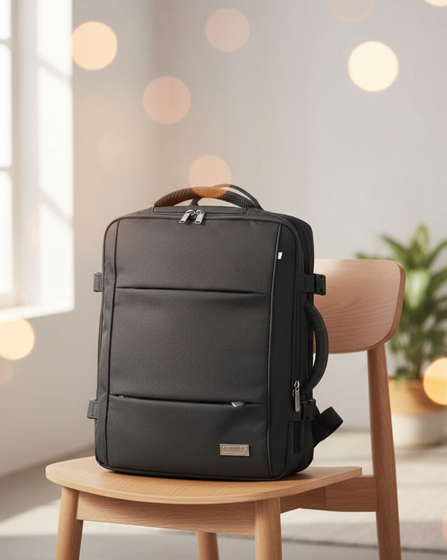 laptop rucksack 40x20x30 ryanair wizzair - lifestyle