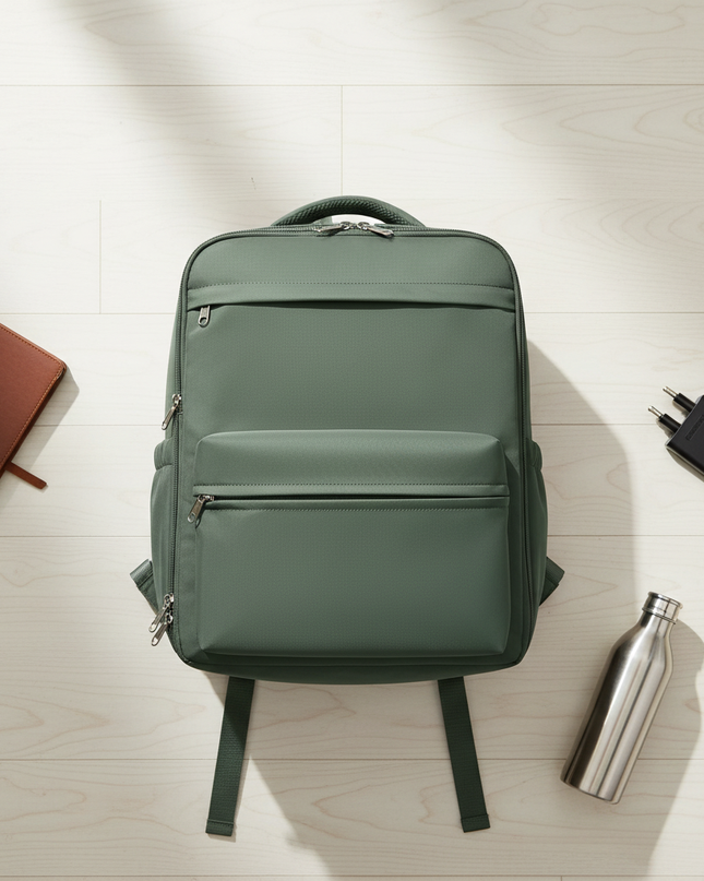 laptop rucksack 40x30x20 handgepaeck - flat-lay