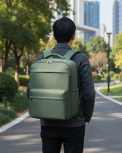 laptop rucksack 40x30x20 handgepaeck - in-use