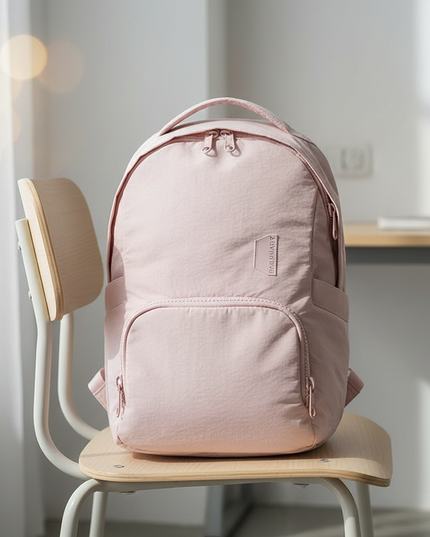 laptop rucksack 13 zoll klein damen rosa leicht - lifestyle