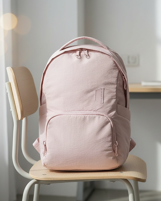 laptop rucksack 13 zoll klein damen rosa leicht - lifestyle