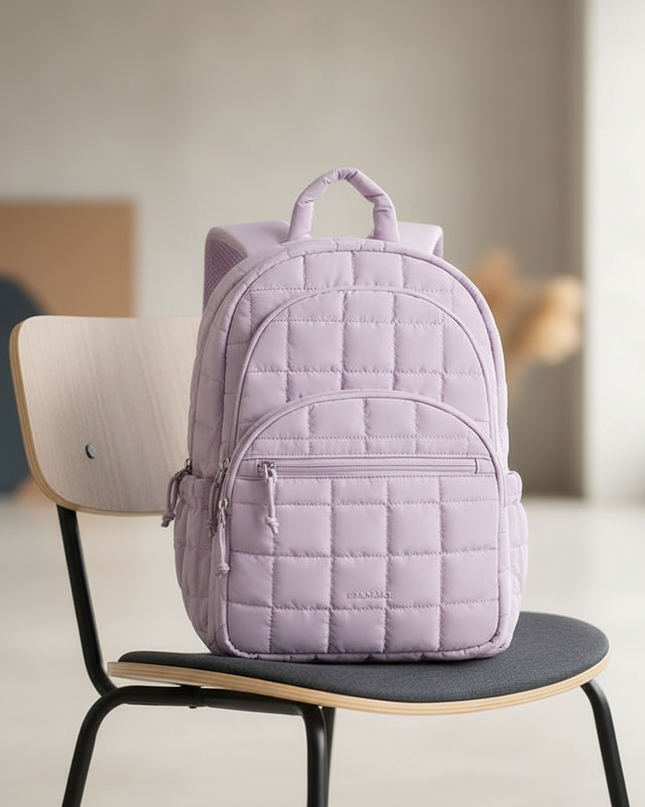 laptop rucksack damen gesteppt - lifestyle