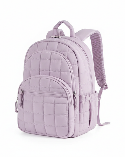 laptop rucksack damen gesteppt - white-bg