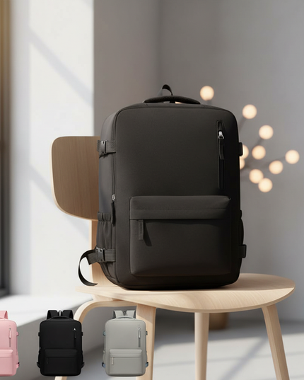 laptop rucksack business reise schuhfach 180 grad leicht - lifestyle
