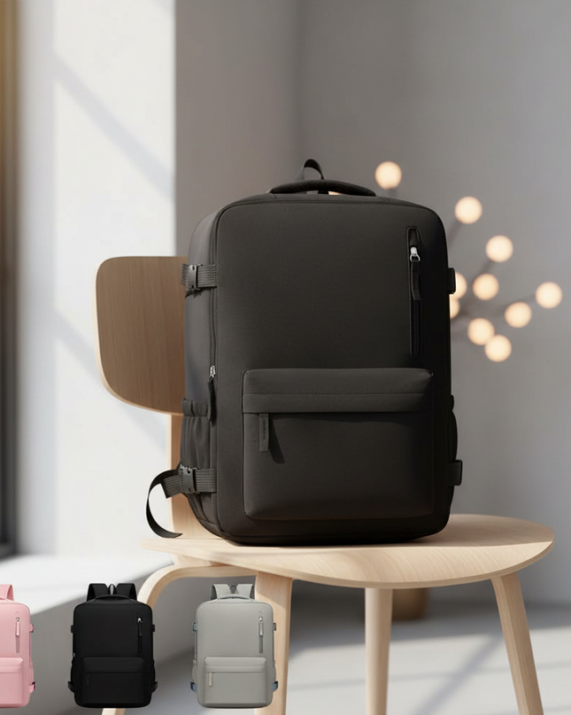 laptop rucksack business reise schuhfach 180 grad leicht - lifestyle