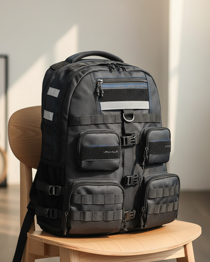 laptop rucksack fahrrad weste molle rhinowalk tactical - lifestyle