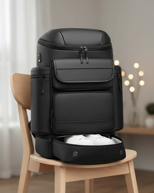 laptop rucksack 50 liter 16 zoll schuhfach herren - lifestyle