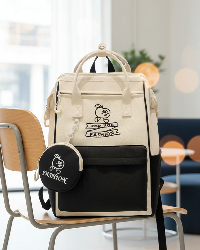laptop rucksack damen campus set geldbeutel - lifestyle