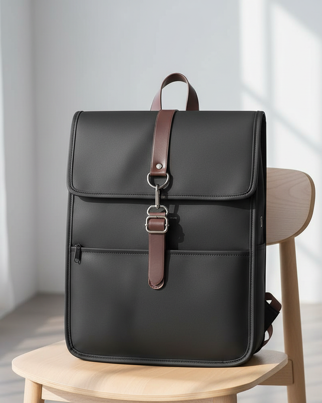 laptop rucksack hk business 15 zoll schwarz pu modern usb - lifestyle