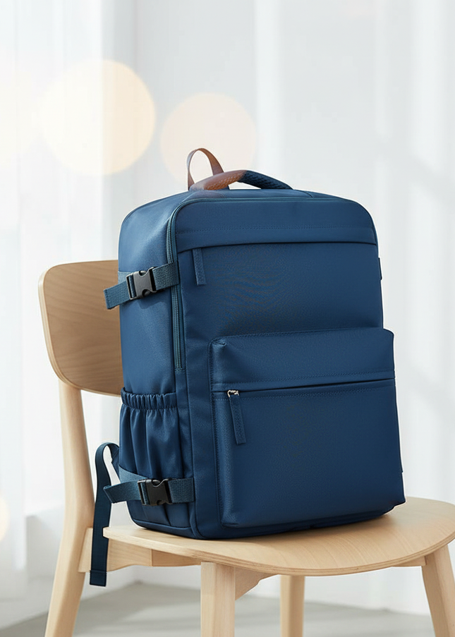 laptop rucksack reise schuhfach 40x30x19 dunkelblau unisex - lifestyle