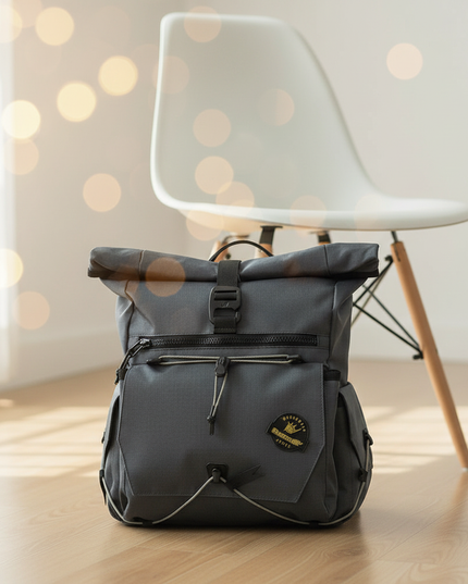 laptop rucksack fahrrad pendler wasserdicht nylon kompakt - lifestyle