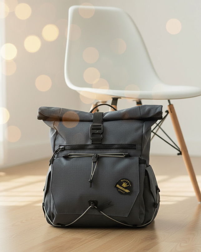 laptop rucksack fahrrad pendler wasserdicht nylon kompakt - lifestyle