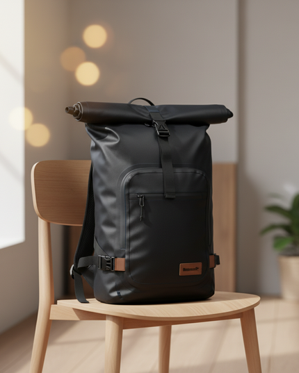 laptop rucksack wasserdicht pendler studenten reflektoren - lifestyle