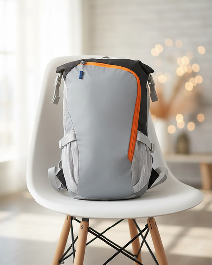 laptop rucksack wasserdicht pendler urban schwarz robust - lifestyle