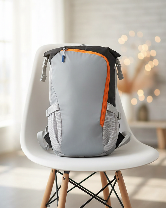 laptop rucksack wasserdicht pendler urban schwarz robust - lifestyle