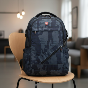 laptop rucksack camouflage 17 zoll - lifestyle