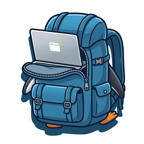 Mein Laptop Rucksack